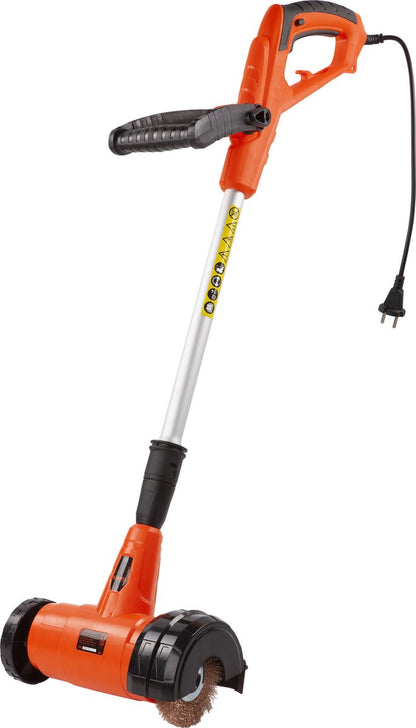  Elektrische Onkruidborstel 400W - Inclusief 4 Borstels - 11cm Diameter - Voegenreiniger - Stalen En Nylon Borstel - Voegenborstel - Onkruidverwijderaar - Set Van 4 Borstels - Onkruidverdelger - Voegborstel