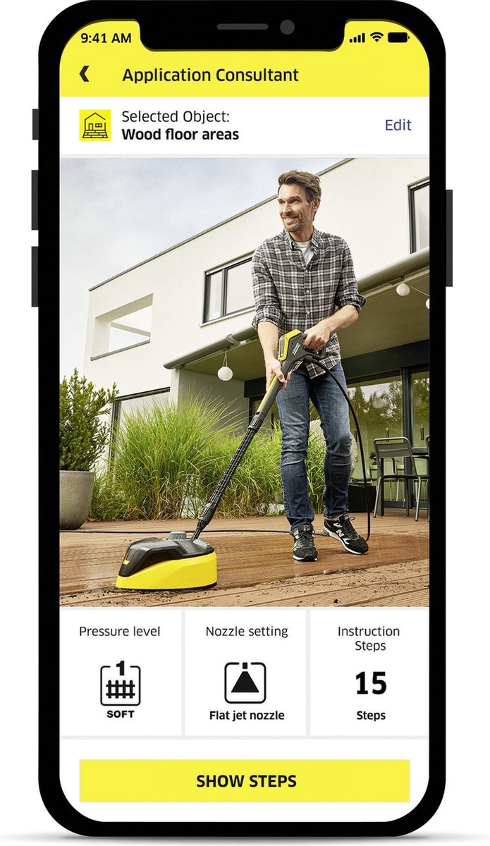  Kärcher K 7 Smart Control Home Hogedrukreiniger - 3000W - 180 Bar - 60 M²/h - Met Terrasreiniger
