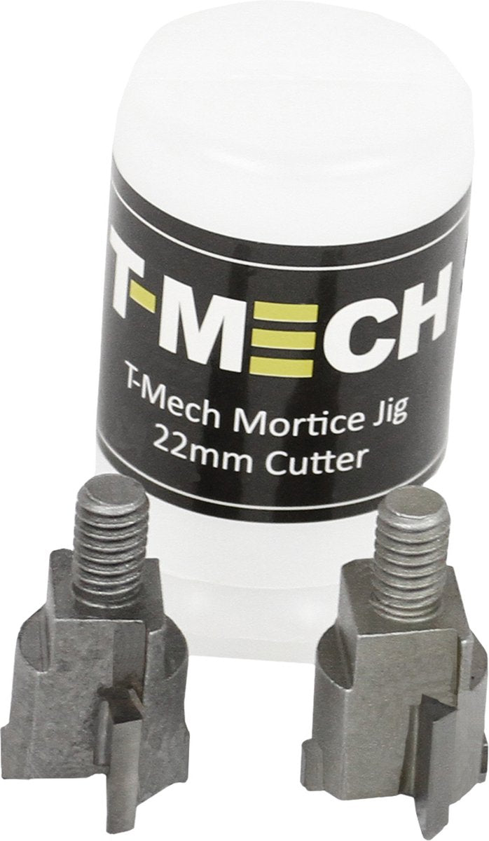  T-Mech Slotkast Frees – Freesmal Deurslot - Inclusief 6 Hardmetalen Frezen - 43 Cm H X 20 Cm B X 15 Cm D - Nauwkeurige Frees In 5 Minuten