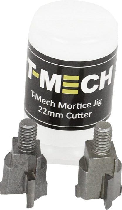  T-Mech Slotkast Frees – Freesmal Deurslot - Inclusief 6 Hardmetalen Frezen - 43 Cm H X 20 Cm B X 15 Cm D - Nauwkeurige Frees In 5 Minuten