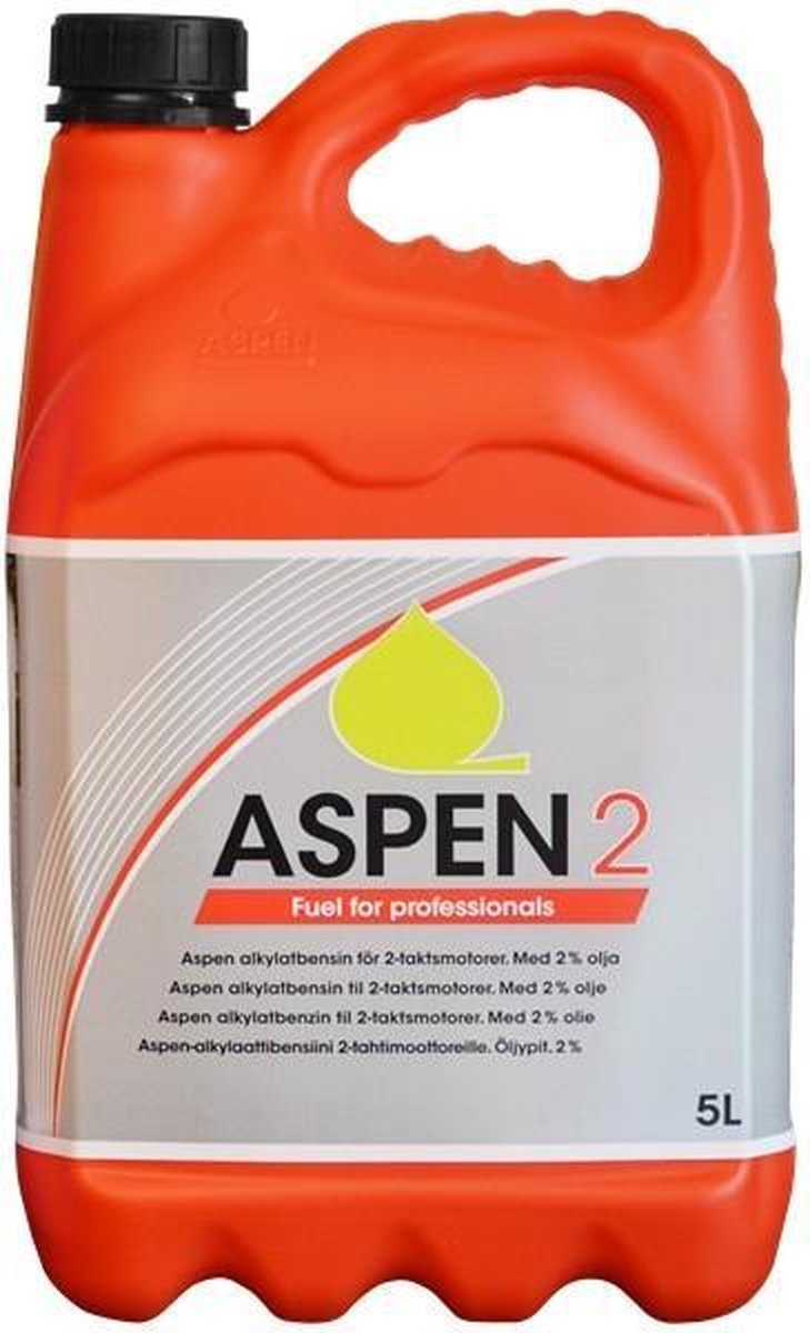  Aspen 2 FRT 5 Liter Schone Alkylaatbenzine Voor Tweetaktmotoren