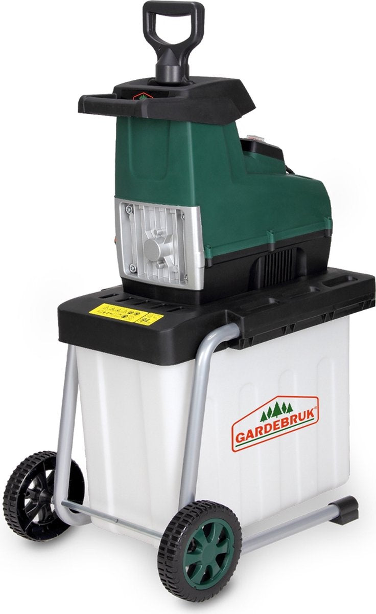  Gardebruk Hakselaar Elektrisch 2800W - 45mm Takdikte - Opvangbak 60 L