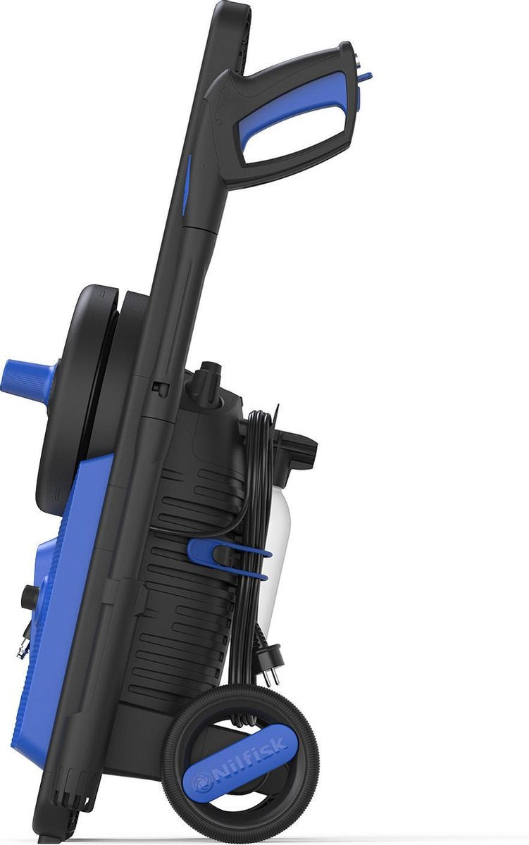  NILFISK CORE 140 INHAND POWER CONTROL PCA HOGEDRUKREINIGER 140 BAR DRUK REGELBAAR OP PISTOOL TERRASREINIGER 5 JAAR GARANTIE 8 METER WATERSLANG OP HASPEL