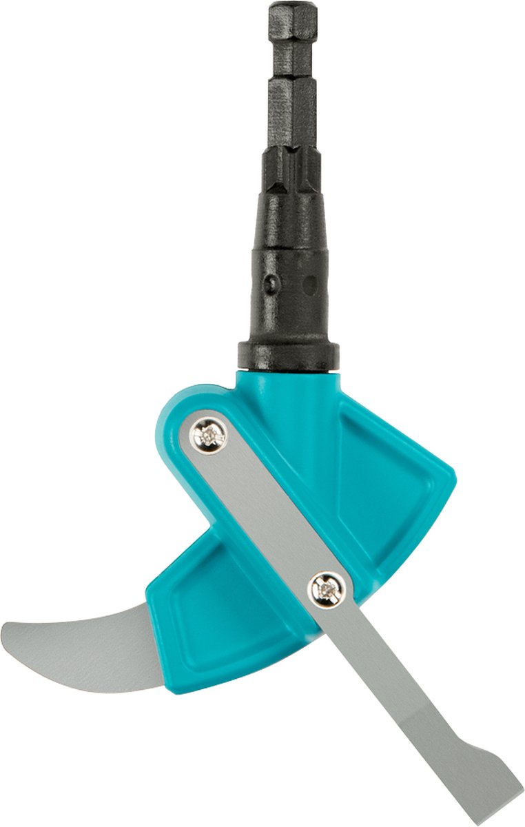  Gardena 2-in-1 Combisysteem Voegenmes - 25 X 14.5 Cm - Blauw