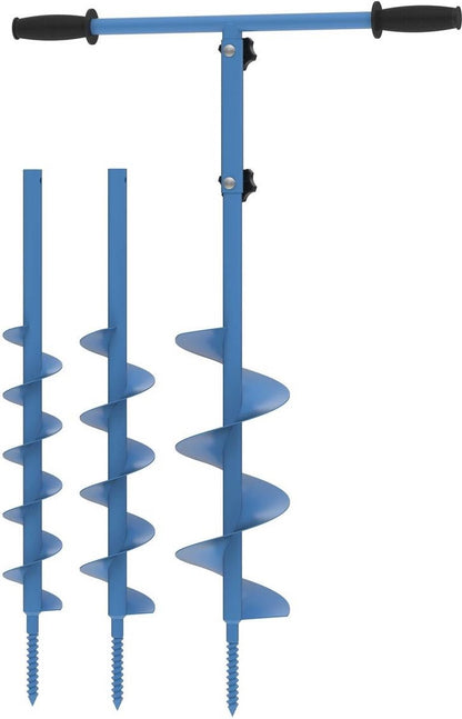  Güde 3-in-1 Handgrondboor Met 3 Booropzetstukken - GH 80-150