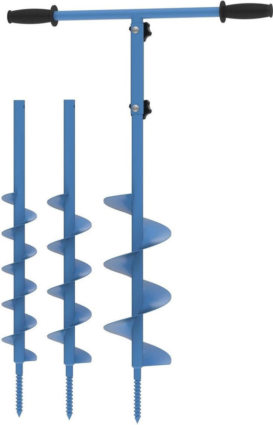  Güde 3-in-1 Handgrondboor Met 3 Booropzetstukken - GH 80-150
