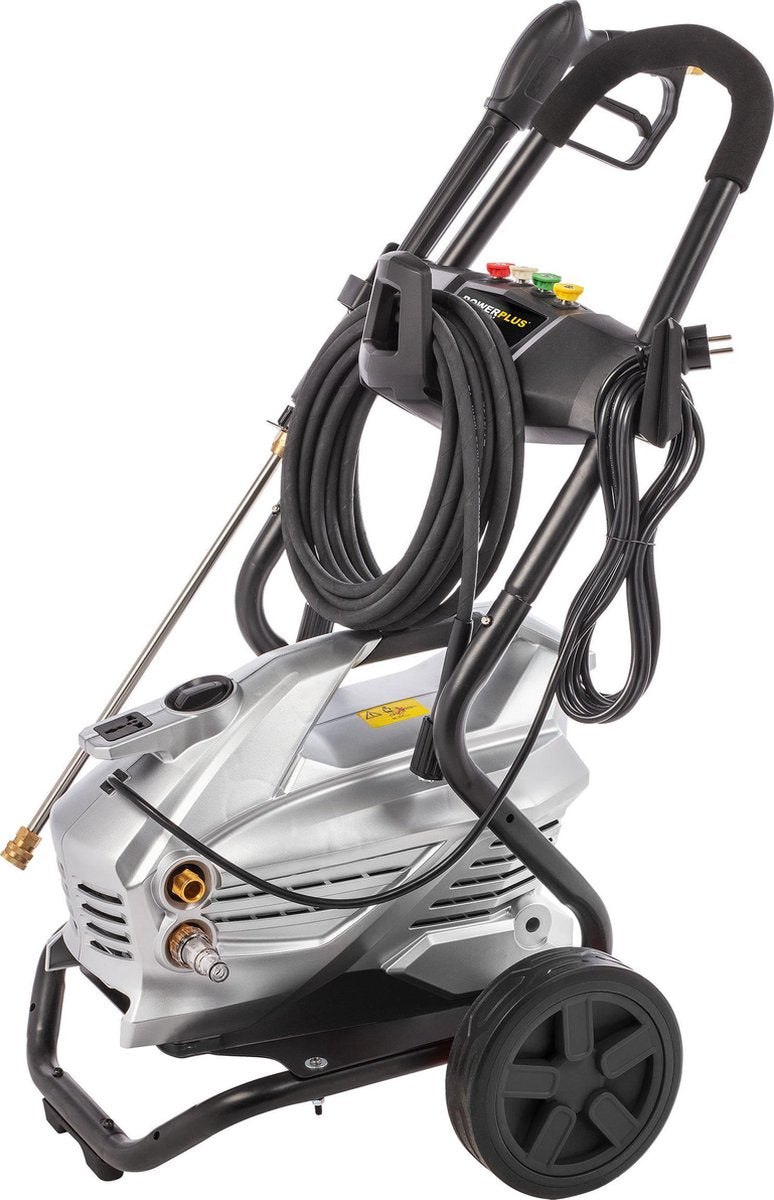  Powerplus POWXG90430 Hogedrukreiniger - 3100W - Max. 190 Bar - 660 L/h - Incl. 10m Slang En Accessoires - Excl. Terrasreiniger