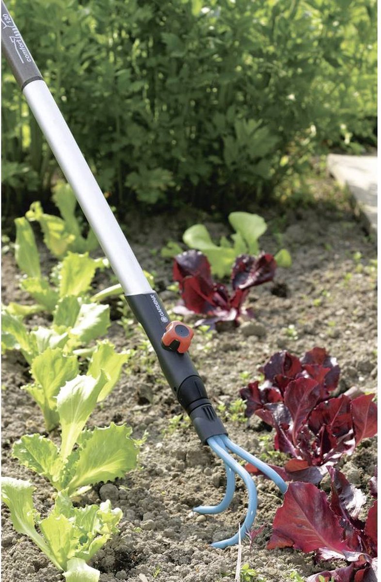  GARDENA Combisysteem Krabber Cultivatior - Werkbreedte 9 Cm - Aanbevolen Steellengte 130 Cm