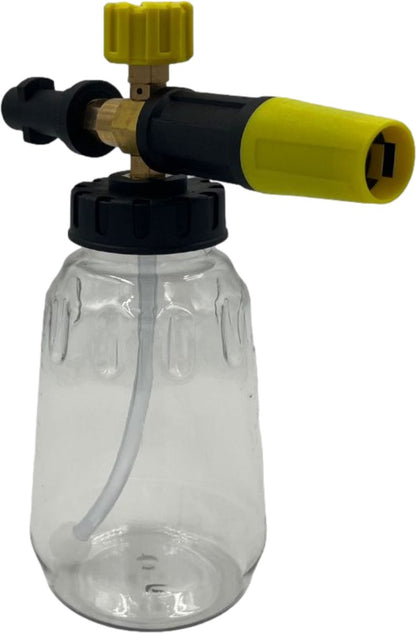  Jatso® Foam Cannon - Snow Foam - Foam Gun - Schuimlans - Foam Gun Auto - Foam Lance - Schuimsproeier - Snow Foam Cannon - Past Op Karcher K1 T/m K7 - Messing - Afneembaar Pistool