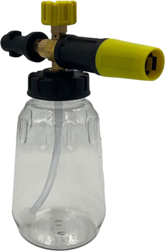  Jatso® Foam Cannon - Snow Foam - Foam Gun - Schuimlans - Foam Gun Auto - Foam Lance - Schuimsproeier - Snow Foam Cannon - Past Op Karcher K1 T/m K7 - Messing - Afneembaar Pistool
