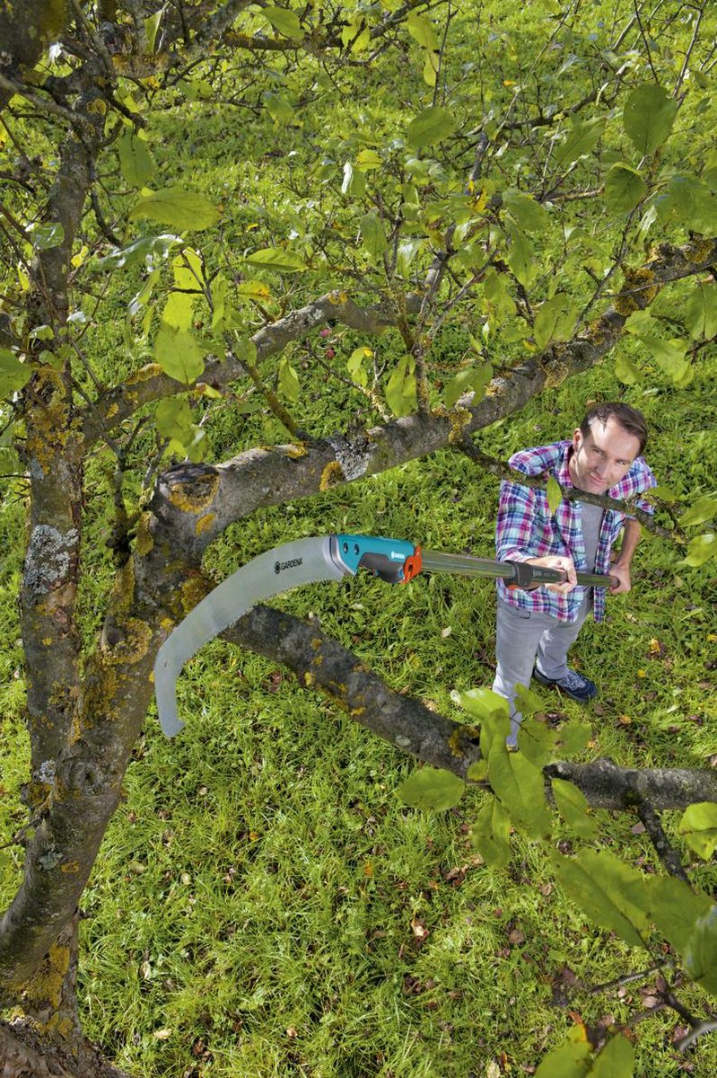  GARDENA Combisysteem Snoeizaag 300PP Curved Takkenzaag - Meslengte 315 Mm - Exclusief Verlengstok