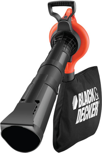 Black & Decker BLACK+DECKER GW3030-QS Bladblazer - 3000W - 50L Opvangbak - 16:1 Volumereductie