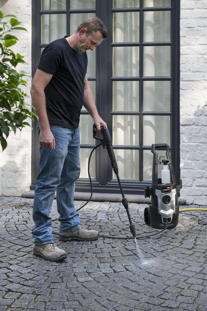  Powerplus POWXG90405 Hogedrukreiniger - 1400W - Max. 110 Bar - 390 L/h - Incl. 5m Slang En Accessoires - Excl. Terrasreiniger - Reiniger Voor Auto, Fiets En Meubelen