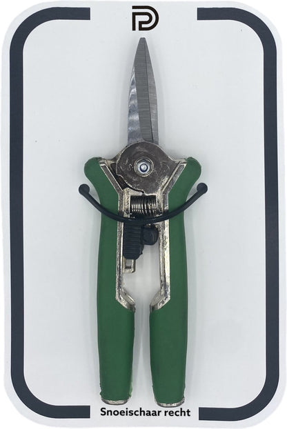  PD® - Snoeischaar Recht - Extra Scherp! - Bloemenschaar - 15 Cm