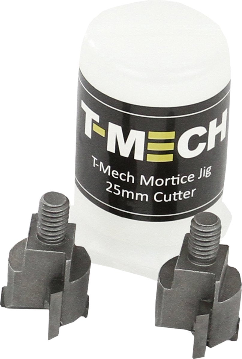  T-Mech Slotkast Frees – Freesmal Deurslot - Inclusief 6 Hardmetalen Frezen - 43 Cm H X 20 Cm B X 15 Cm D - Nauwkeurige Frees In 5 Minuten