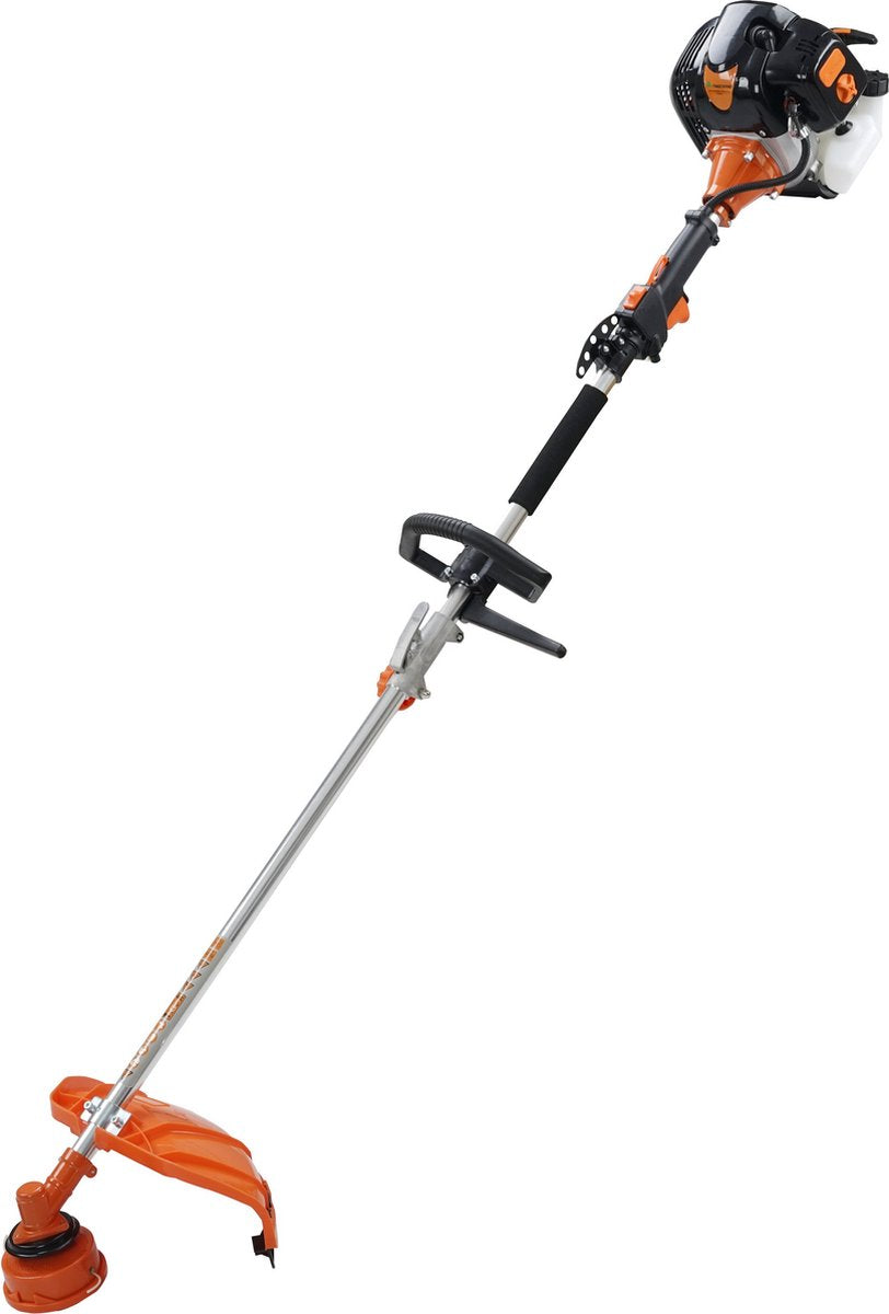  TIMBERPRO - 5-in-1 – Multitool – Benzine - Kettingzaag - Bosmaaier -Kantenmaaier - Haagschaar - Verlengstuk - 52 Cc.