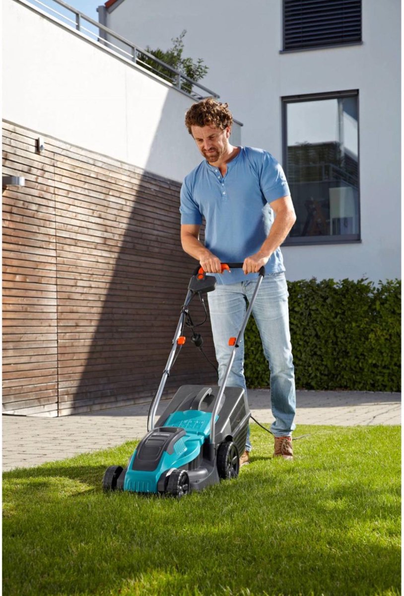  GARDENA - Powermax 32 - Grasmaaier (gemotoriseerd) - Maaibreedte 32 Cm - Gazons Tot 200 M2