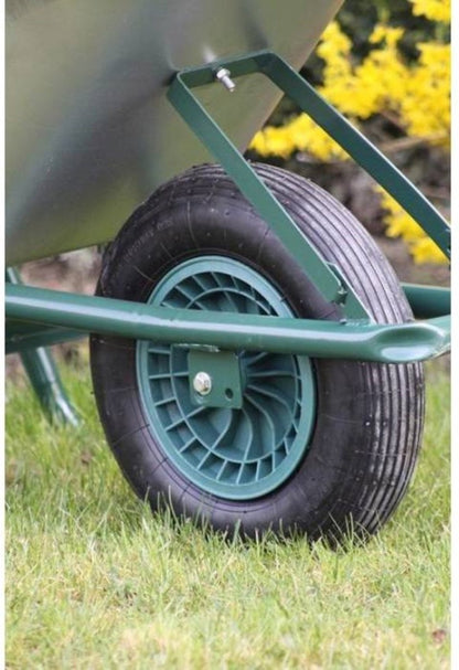  Kruiwagen Wiel 4.00 - 8 Luchtband Lijnprofiel - Asdiameter 20mm