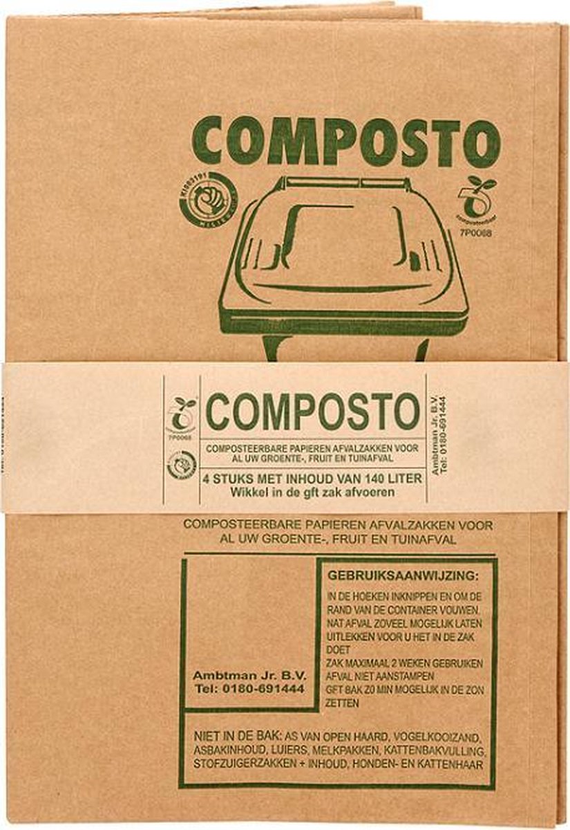  Composto GFT 140L Containerzak Set á 40 Stuks