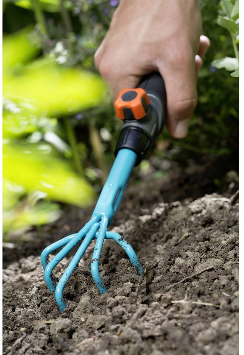  GARDENA Combisystem Klauwtje Hark - Werkbreedte 7 Cm