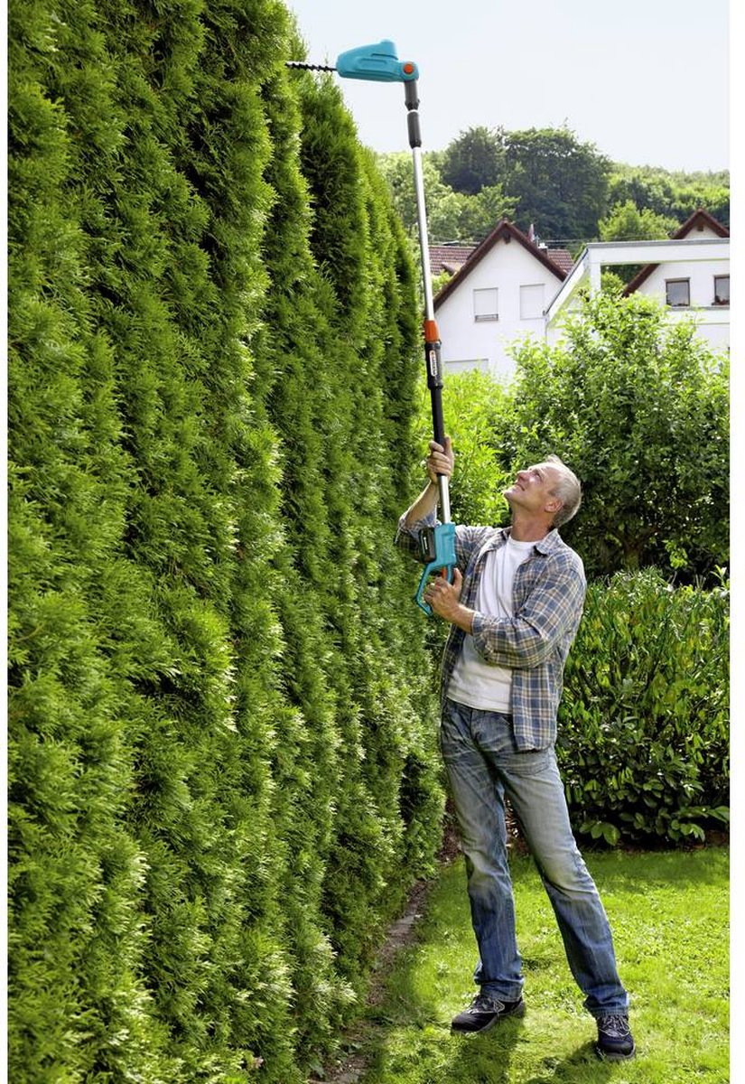  GARDENA - Telescopische Heggenschaar (Zonder Accu) - THS 42/18V P4A - Meslengte 42cm - Tandmes Opening 16mm