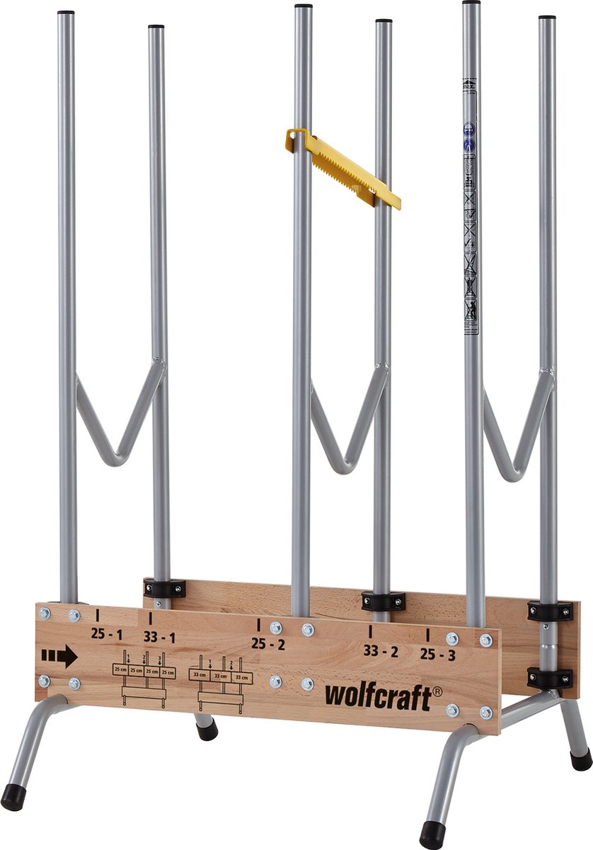  Wolfcraft - Professionele Zaagbok - Voor Kettingzaag - Hout - Opbouwbare, Stabiele Zaagbok Voor Brandhout - 5121000 - 10 JAAR GARANTIE