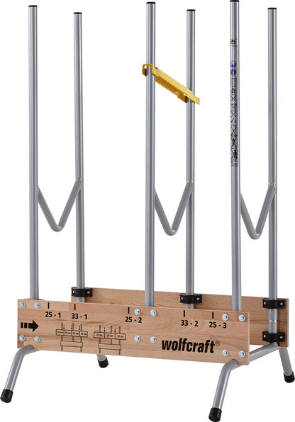  Wolfcraft - Professionele Zaagbok - Voor Kettingzaag - Hout - Opbouwbare, Stabiele Zaagbok Voor Brandhout - 5121000 - 10 JAAR GARANTIE
