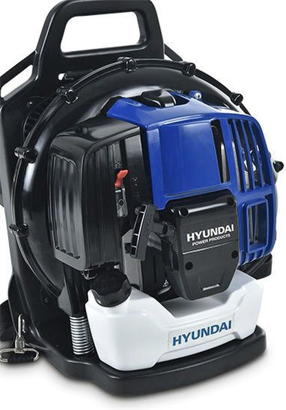  Hyundai Bladblazer 52 Cc - 2-takt Benzinemotor - Slechts 11 Kg - Rug-gedragen - Variabele Snelheid