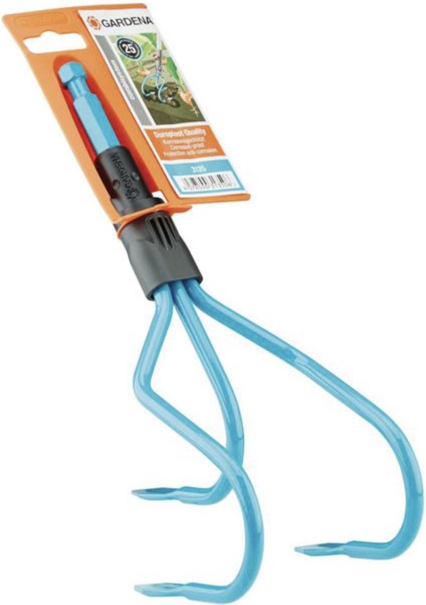  GARDENA Combisysteem Cultivator - Werkbreedte 10 Cm - Aanbevolen Steellengte 130 Cm