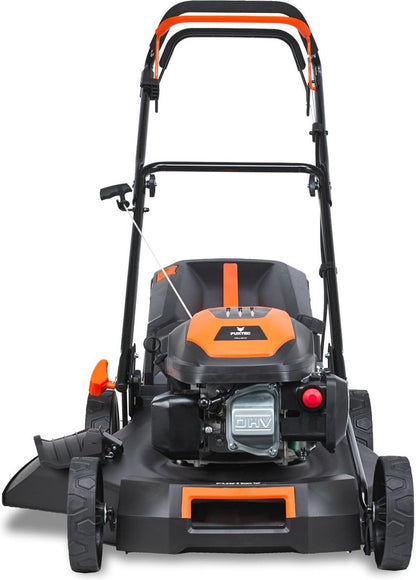  FUXTEC Grasmaaier Benzine - 51cm - 4-takt - 170cc - Zelfrijdend / Zelftrekkend /achterwielaandrijving - Mulchfunctie - Opvangbak 60L - FX-RM5170