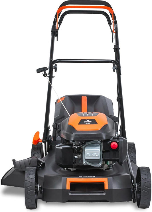  FUXTEC Grasmaaier Benzine - 51cm - 4-takt - 170cc - Zelfrijdend / Zelftrekkend /achterwielaandrijving - Mulchfunctie - Opvangbak 60L - FX-RM5170