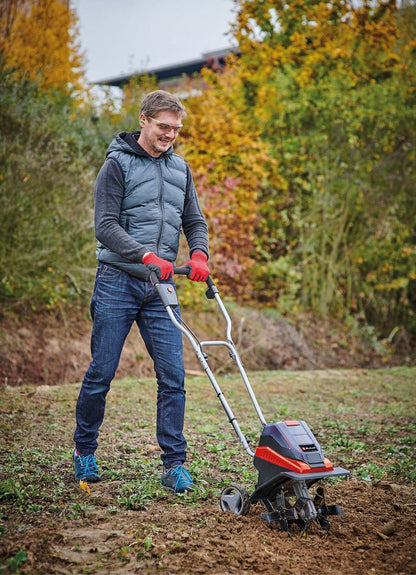  Einhell Accu Grondfrees GE-CR 30 Li-Solo Power X-Change (Li-Ion - 36 V - 30 Cm Werkbreedte - 20 Cm Werkdiepte - Robuuste Hakmessen - 2-punts Veiligheidsschakelaar - Zonder Accu En Lader)