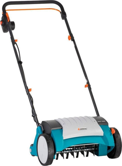  GARDENA EVC 1000 Verticuteermachine - Werkbreedte 30 Cm - Werkgebied 600m2