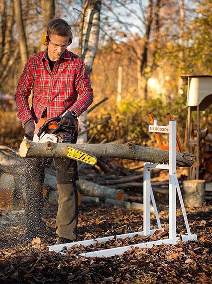 LOGOSOL Smart Holder - Zaagbok - Eenvoudig En Veilig Hout Zagen