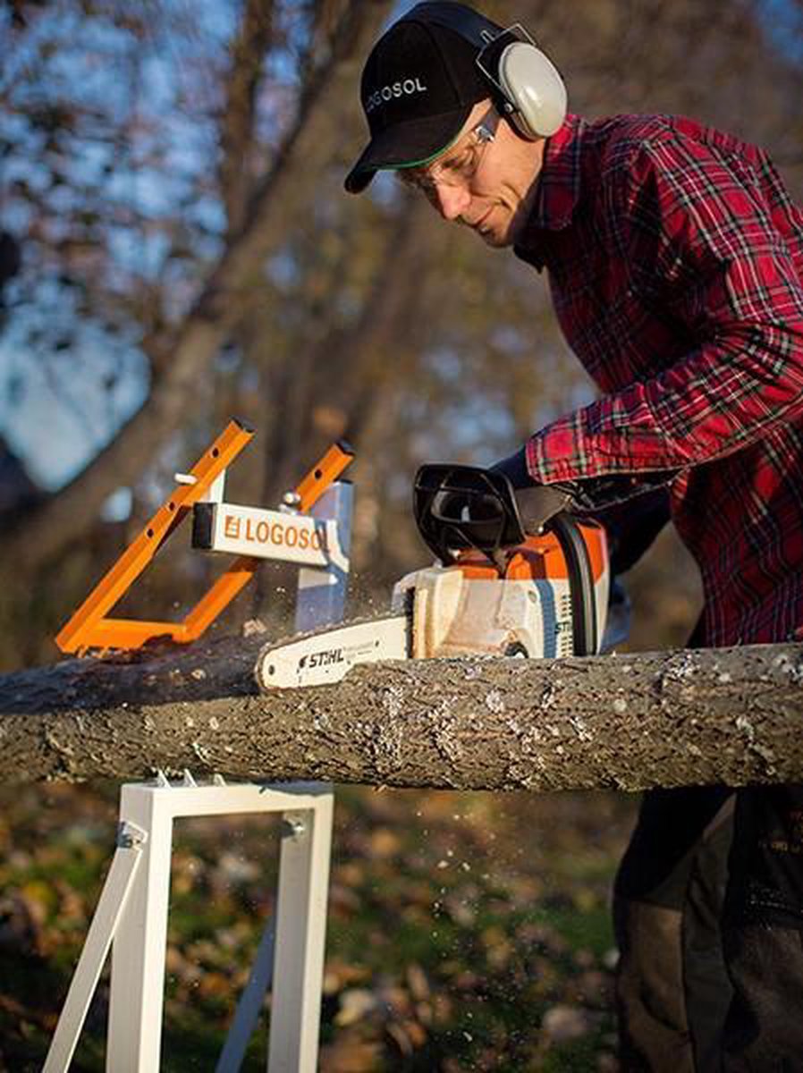  LOGOSOL Smart Holder - Zaagbok - Eenvoudig En Veilig Hout Zagen