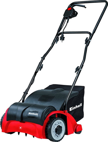  Einhell Verticuteerder En Beluchter RG-SA 1433 (1400 W - 33 Cm Werkbreedte - 3-voudige Hoogteverstelling - 28 L - Aanbevolen Voor Oppervlaktes Tot 400 M²)