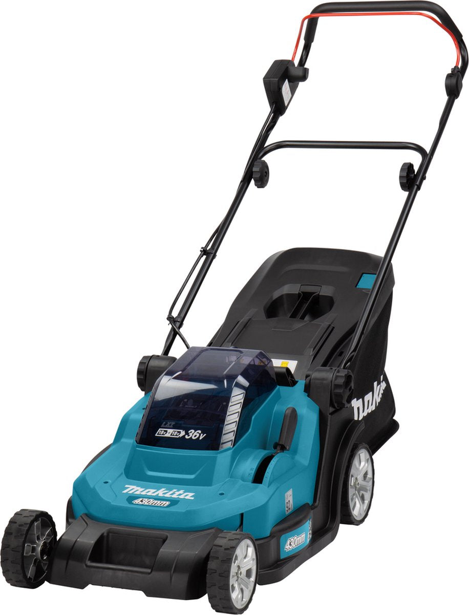  Makita - DLM432PT2 - 2x 18V - Accu - Grasmaaier - Set - 2x 5.0 Ah - Duolader
