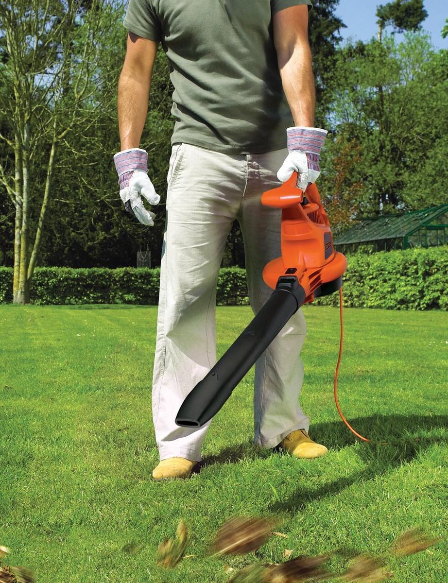 Black & Decker BLACK+DECKER GW3030-QS Bladblazer - 3000W - 50L Opvangbak - 16:1 Volumereductie