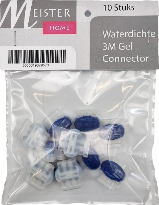 Merkloos Gel Connector 3M - 10 Stuks - Kabelverbinder-voor Gardena Husqvarna En Alle Robot Maaiers - Begrenzingsdraad - Draadverbinder Voor Robotmaaier