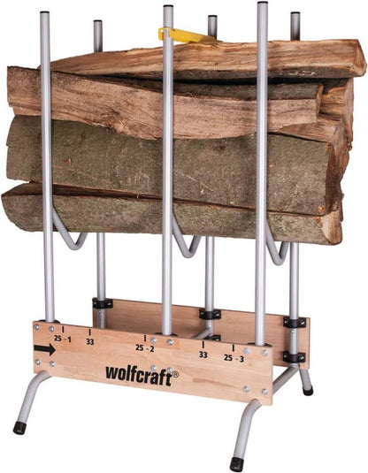  Wolfcraft - Professionele Zaagbok - Voor Kettingzaag - Hout - Opbouwbare, Stabiele Zaagbok Voor Brandhout - 5121000 - 10 JAAR GARANTIE