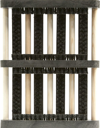 Talen Tools - Voetenveger - Dubbel - Harde Kunststof Borstels