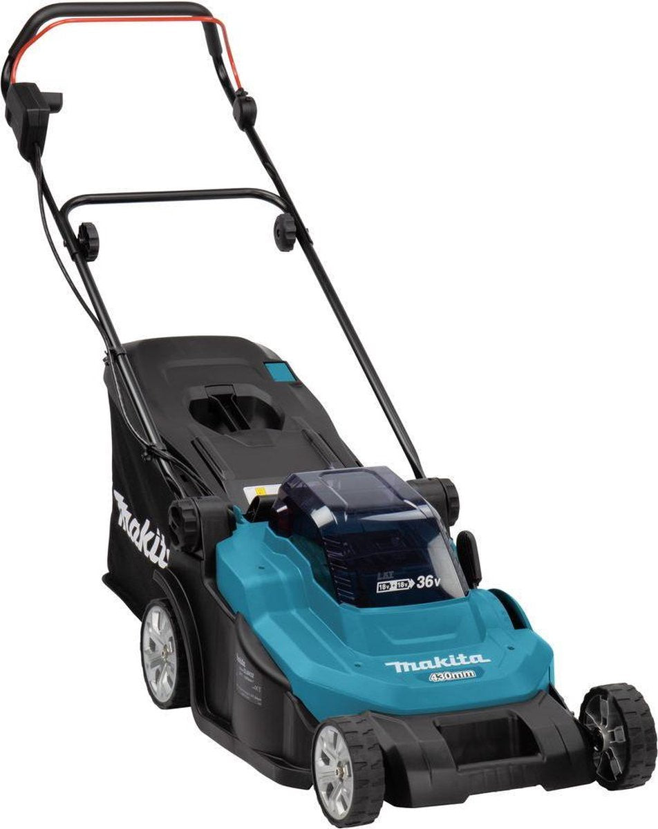  Makita - DLM432PT2 - 2x 18V - Accu - Grasmaaier - Set - 2x 5.0 Ah - Duolader