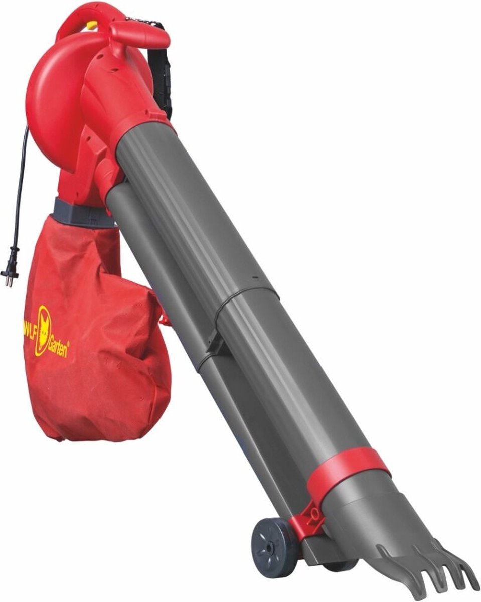  WOLF-Garten Elektrische Bladblazer LBV 2600 E - Motor 2600 Watt - Opvangzak 50 Liter - Reductie Ratio 10:1