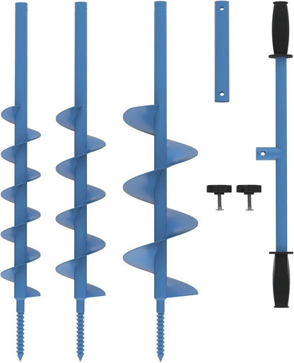  Güde 3-in-1 Handgrondboor Met 3 Booropzetstukken - GH 80-150