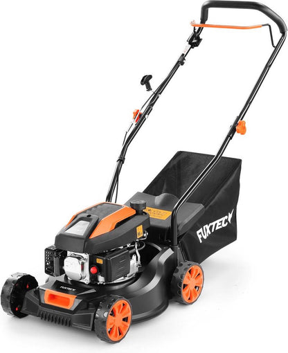  FUXTEC Grasmaaier Benzine - 41cm - 80cc - Duwmaaier - Opvangbak 45L - FX-RM4180