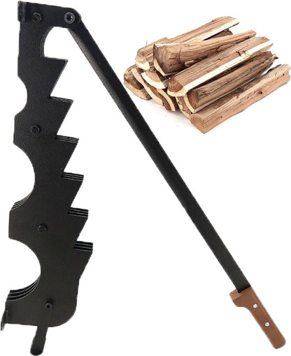  Flowkey® Houtklover XL - Houtsplijter Bijl - Houtkliever Kloofwig Gietijzer - Voor Hout &amp; Aanmaakhout - Inclusief Gratis Bevestigingsset