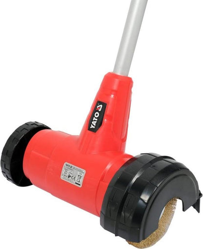  YATO Elektrische Onkruidborstel - Voegenreiniger - 400W - Ø11 Cm - Inclusief 2 Borstels