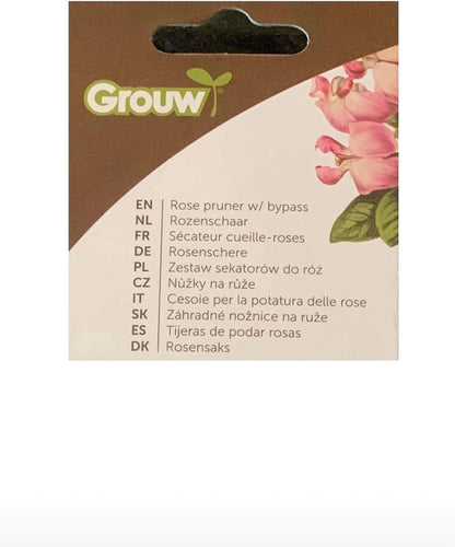 Grouw Rozenschaar - Rose Pruner - Rozenschaar Bloemschikken - Rozen Schaar - Bloemenschaar - Bloemenschaar Snijbloemen - Bloemenschaartje - Tuinieren En Onderhoud -